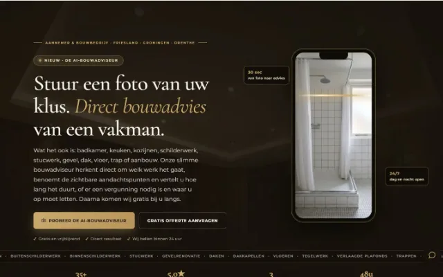 Veldhuisbouw: Website